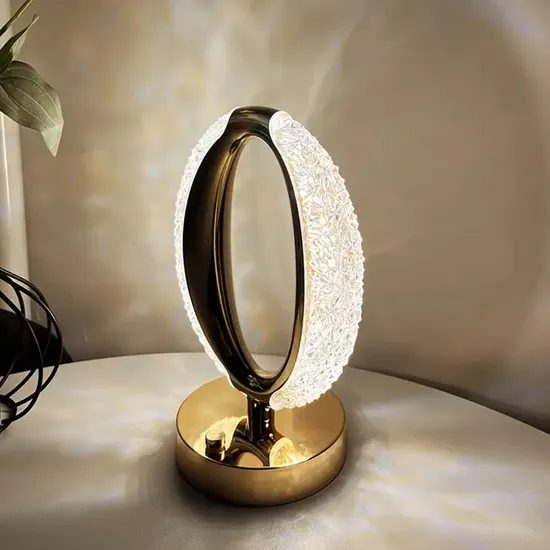 Minimalist Star-Eye Night Light Crystal Lamp Home Decor