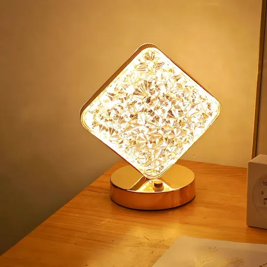 Moon and Star Rechargeable Night Light Lamp for Home Decor