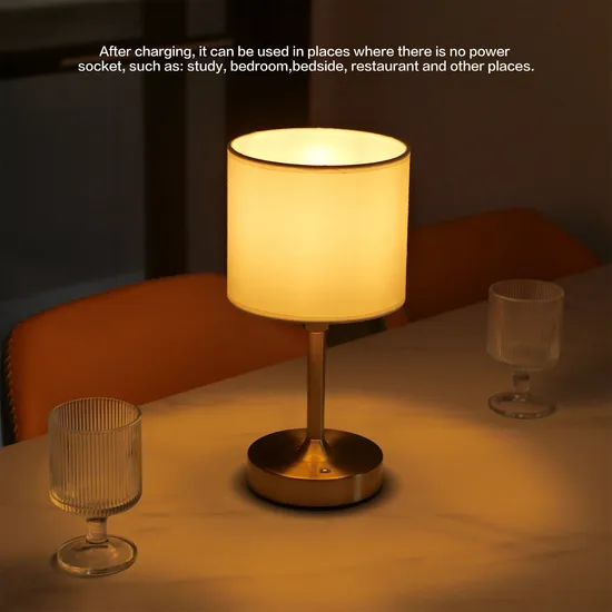 Rechargeable LED Desk Reading Light Touch-Controlled Dimmable Desk Lamp