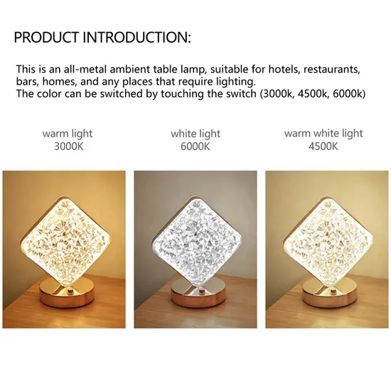 Touch Control Moon Star Night Light Modern Table Lamp Decorative