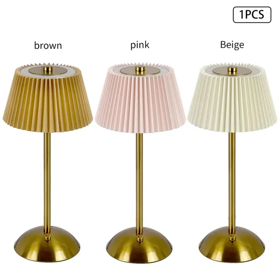 Unique New Invention Luxury Bedroom Decorative Nordic Kd Fabric Shade Table Lamp