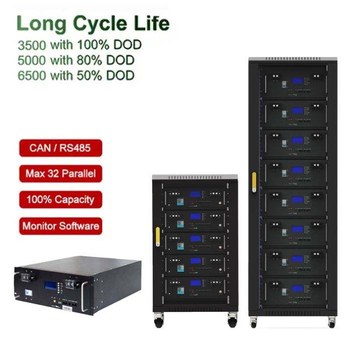 10 Year Warranty 51.2 V 300Ah 32pcs Parallel 15 KWH 25KWH 30 KWH 45KWH Rack Power Solar 48 V LiFePO4 Energy Storage Battery