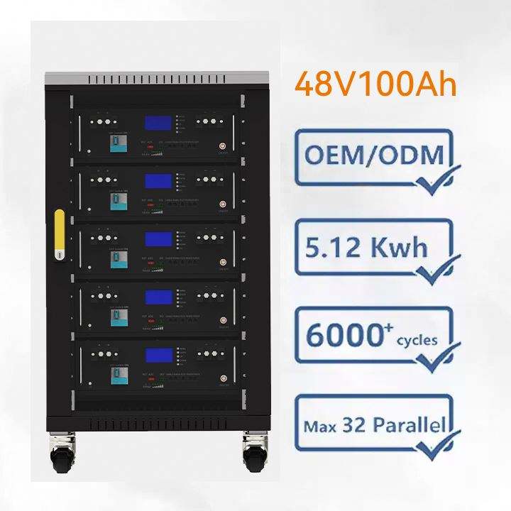 10 Year Warranty 51.2 V 300Ah 32pcs Parallel 15 KWH 25KWH 30 KWH 45KWH Rack Power Solar 48 V LiFePO4 Energy Storage Battery