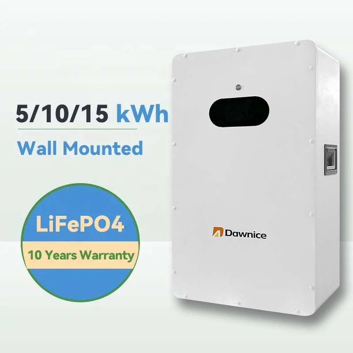 10 Years Warranty Lifepo4 Litium Powerwall Battery 51.2v 48V 100ah 200Ah 300ah Battery Storage For House Solar System