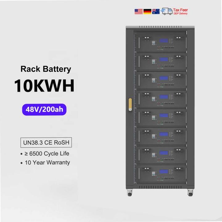 10 Years Warranty home 2.4kwh 5kwh Lifepo4 Solar Storage Battery 100ah 48v 200ah 51.2v Rack Mounted Lithium Ion Battery