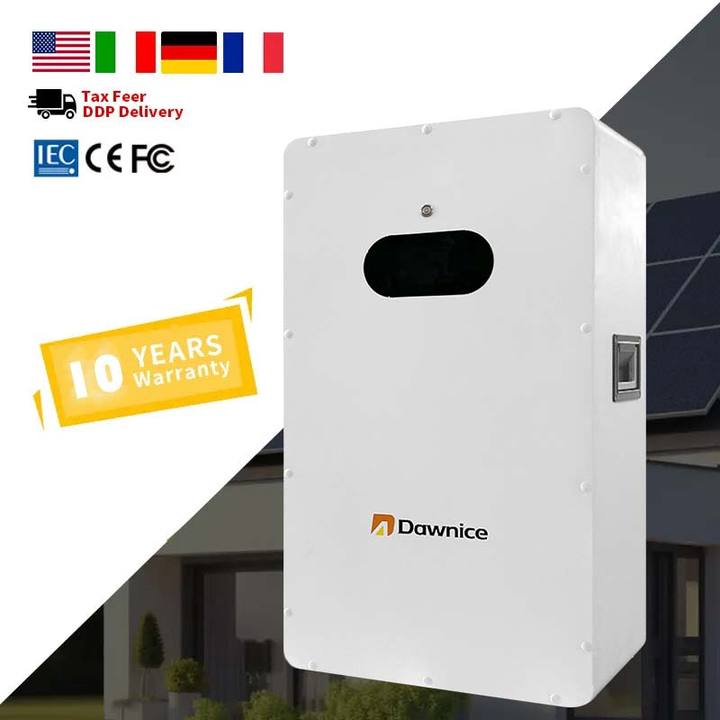 10 years warranty 48v lithium ion battery pack power wall 48v 5kw 10kwh 15kw lithium battery dawnice 200ah home energy storage