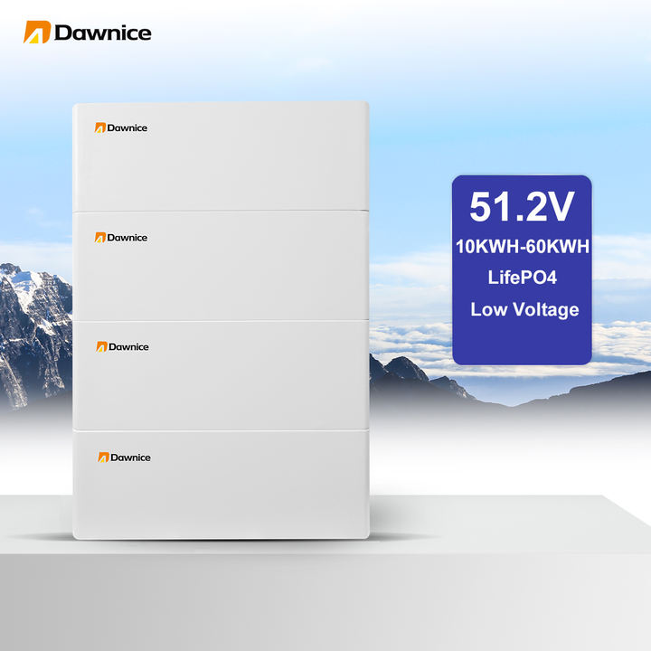 100Ah 200Ah 48V Stacked LiFePO4 Battery Pack 15 Kwh 10 Kwh 20 kwh Stackable Home Energy Storage Battery