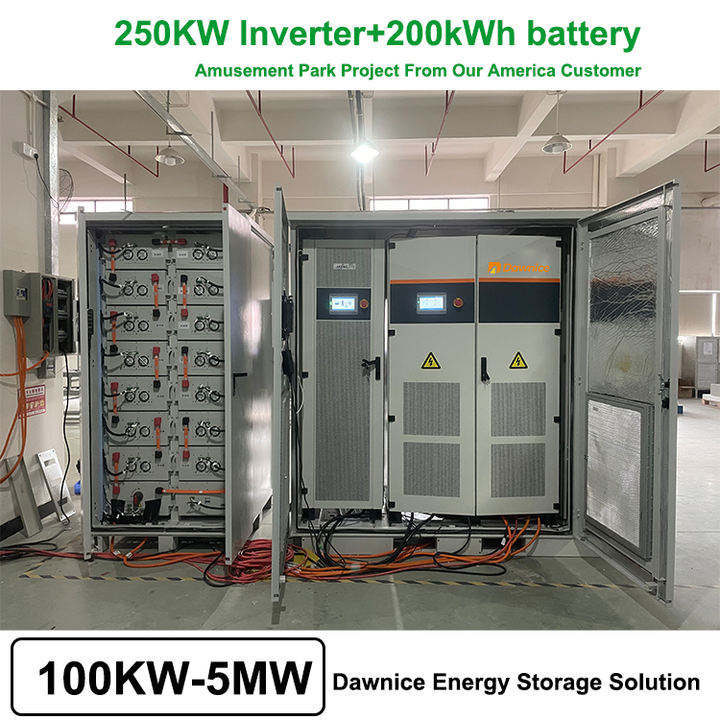 100KWH 215KWH 500KWH Hybrid Lithium battery energy storage system Peak Shaving Solar Power Energy Storage