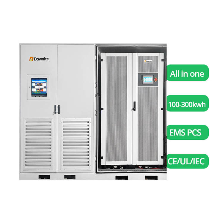 100Kw 200Kw Electrical Control Cabinet Lithium Ion Batteries For Solar System Home Power 100Kw