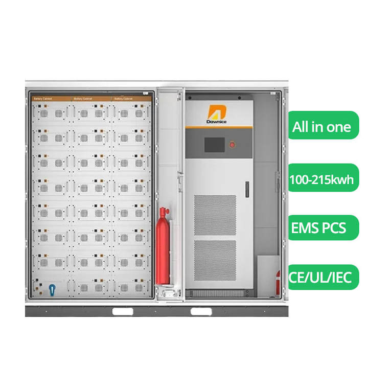 100kW 200kW Container Lifepo4 solar energy battery storage system For Industrial and Commercial UPS LiFePO4 Container Battery