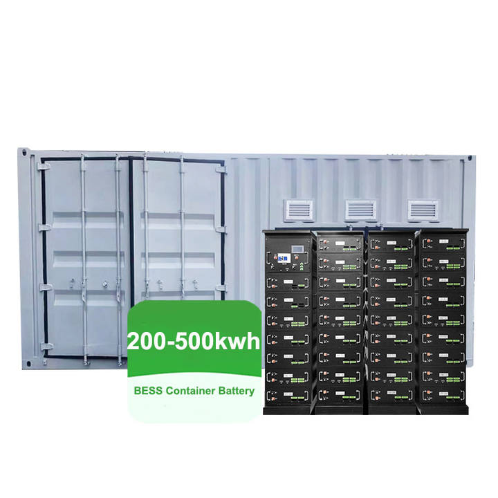 100kwh 200kwh 250kw 250kwh 300kw 300 kwh lifepo4 battery price energy storage system container off grid lithium solar battery