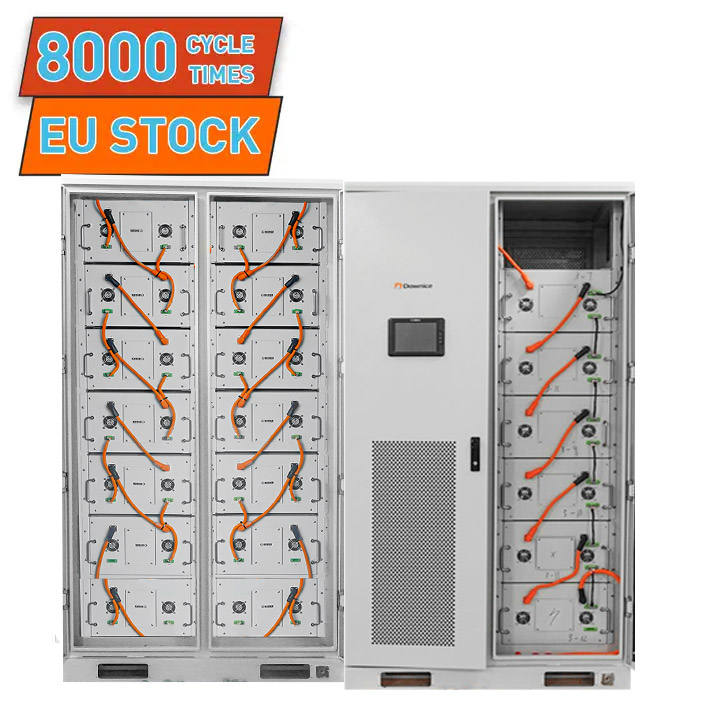 100kwh 215kwh high voltage battery commercial industrial energy storage system energy storage battery