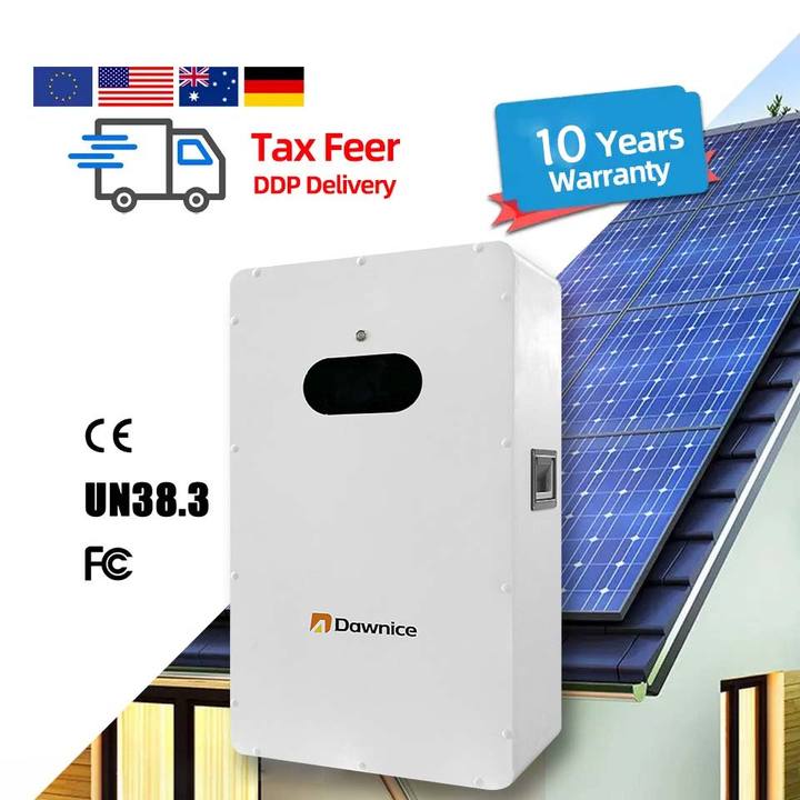 10KWH wall mounted solar photovoltaic household energy storage and complementary BMS emergency power supply all-in-one machine Direct Supplier Pricing