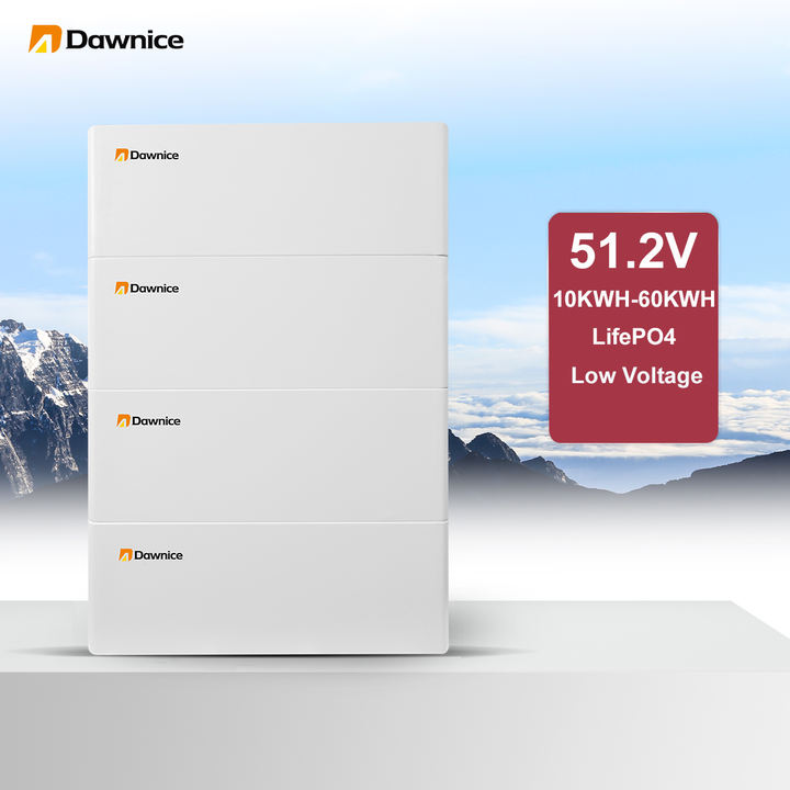 10kwh 15kwh 20kwh 25kwh 30kwh 35kwh 40kw 50kw 60kw 48v 51.2v 100ah Lifepo4 Stackable Solar Battery