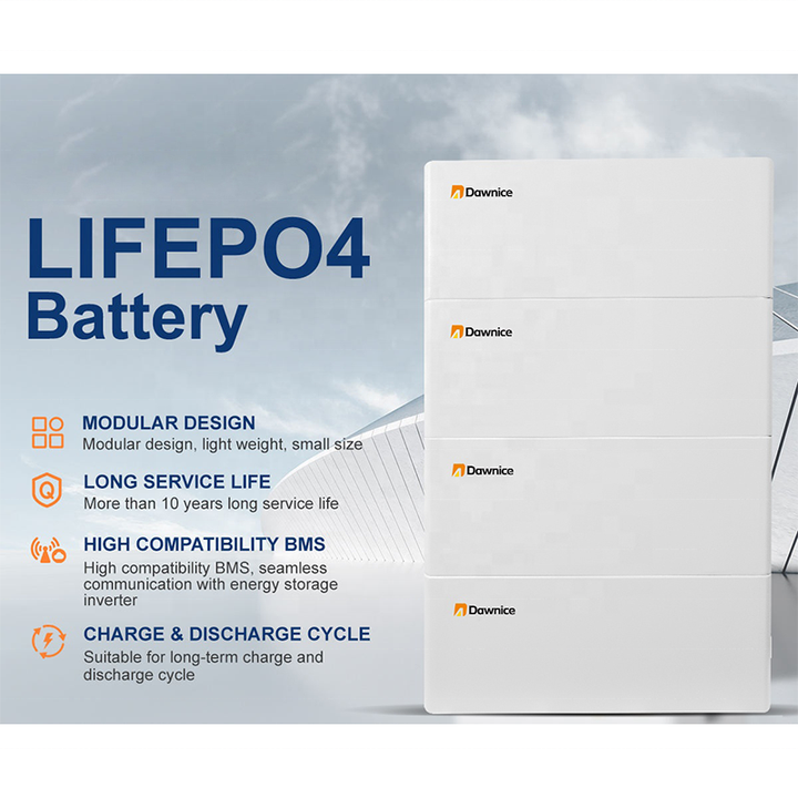 10kwh 15kwh 20kwh 30kwh Stackable Lithium Lifepo4 Batteries Home Lifepo4 Pack Home Battery Storage System For Sale