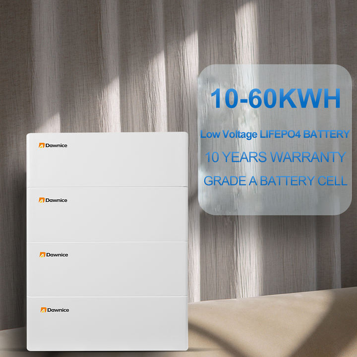 10kwh 20kwh 25kwh 35kwh 40kwh 50kwh Low Voltage Stackable Lithium Solar Battery Lithium Ion Battery Pack