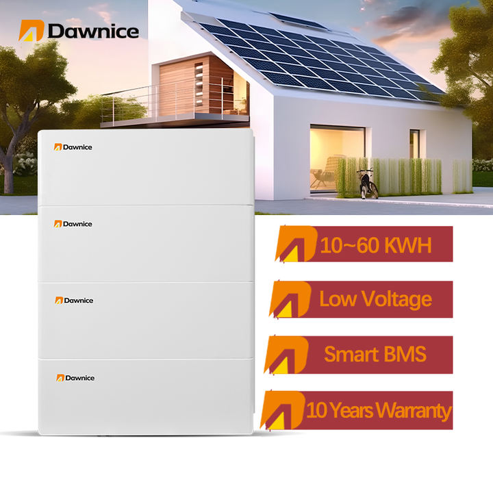 10kwh 20kwh 30kwh 40kwh Stackable Lithium Ion Battery 48v 51.2v 100ah 200ah 300ah Energy Storage Battery