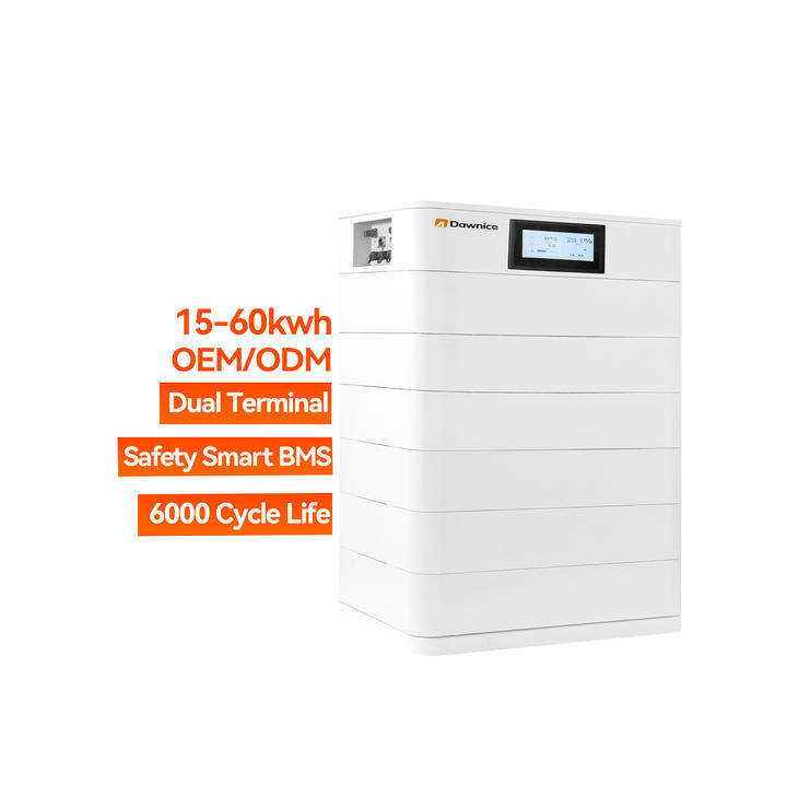 15KW 10KW 30kw 50kw 96v 256v Stack energy storage lithium battery all in one integration for household