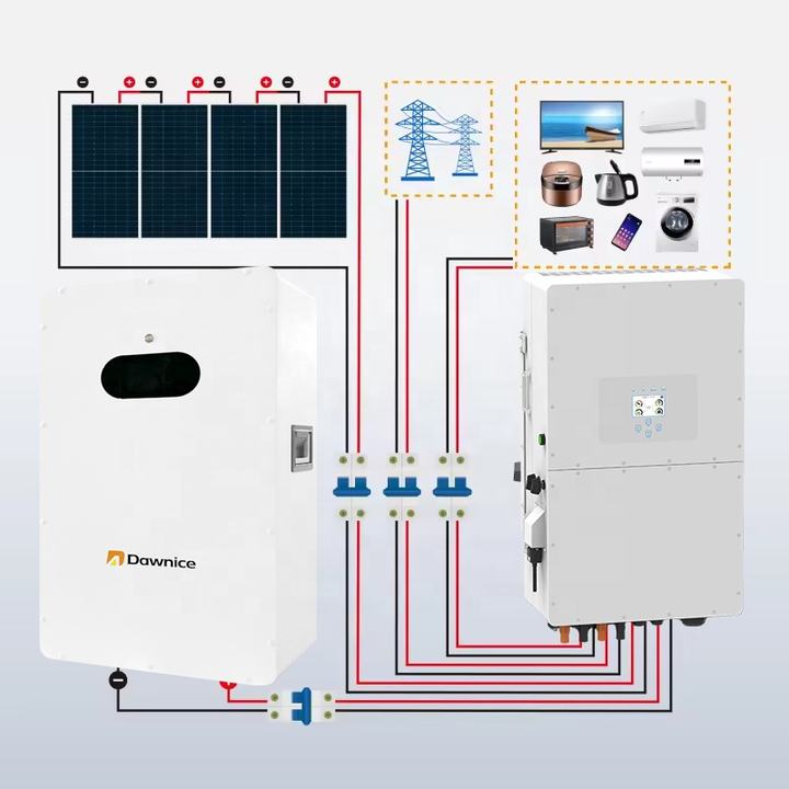 15Kwh 51.2V 300Ah Home Energy Storage Solution Grid-Tied Lifepo4 Powerwall and Off-Grid LiFePO4 Systems for Luxury Family Use