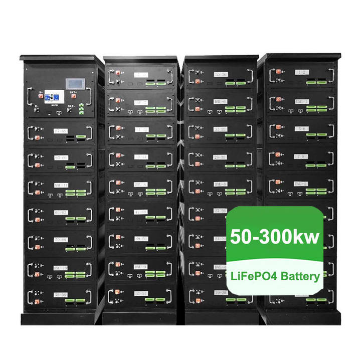 192V 96V lithium battery 100ah 200ah 300ah energy storage LiFePO4 battery pack 20kwh 30kwh 40kwh 60kwh 80kwh 100kwh