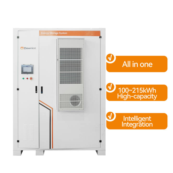 215kWh ESS Container Energy Storage System high performance 100KW 200KW 600KWh for industrial commercial energy storage Contract Manufacturing Trade
