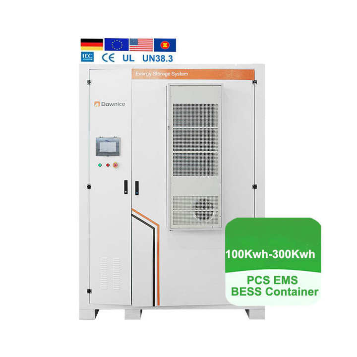 215kWh Lithium Ion Battery Energy Storage System Industrial Commercial Energy Storage Cabinet