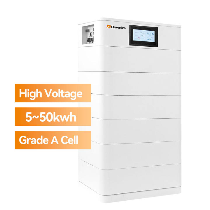 240V Smart High Voltage Bms 10Kwh 20Kwh 25Kwh Stackable Solar Lithium Battery Home Energy Storage System Export-Oriented Factory Wholesale