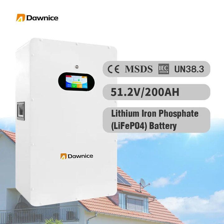 48V LiFePO4 5kwh 10kwh 15kwh 100Ah 200Ah 300Ah wall-mounted home power wall Lithium ion battery storage