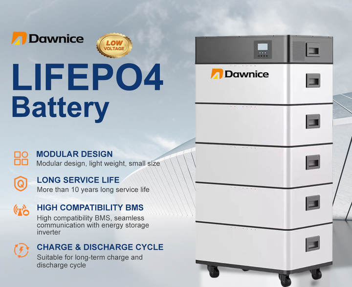 48V Low voltage stacked home solar energy storage battery lifepo4 51.2V 100ah 200ah 5 kw 10kw 15kw 20kwh lithium ion battterie B2B Factory Pricing Supplier