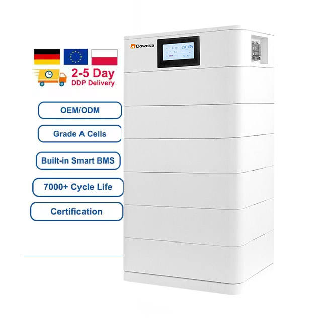 48v 51.2v 100ah 200ah 10kw 10kwh High Voltage Lifepo4 Stacked  Home Battery Au For Solar Power System Energy Storage Supplier Wholesale