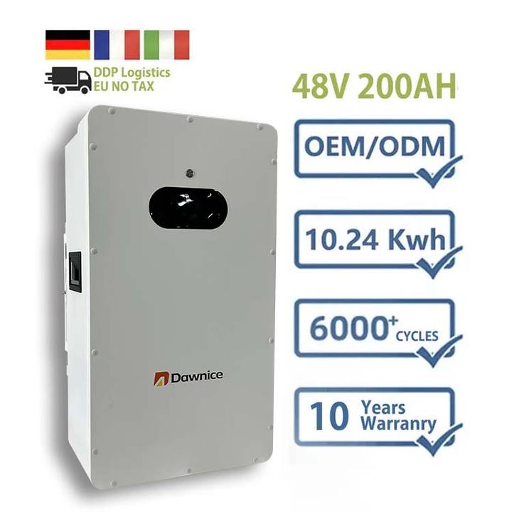 48v 5kwh 10KWh 15KWh pv akku batterie accumulo fotovoltaico 100Ah 200ah 300ah power wall for home