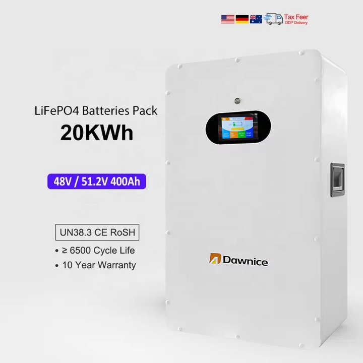 48v lifepo4 battery pack 200ah 300ah 400ah 15kwh 20kwh bateria solar energy storage lithium ion solar batteries Mass Production