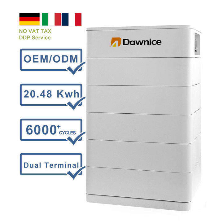 51.2v stacked series energy storage battery 48v 300ah 400ah 20kwh stacked style energy battery  lifepo4 battery with inverter Wholesale B2B Pricing Pricing