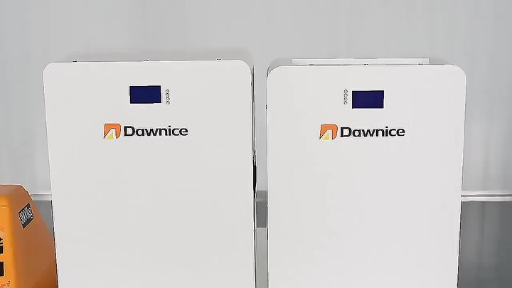 5KW Hybrid Home Energy Storage System Wall-Mounted 48V Off-Grid CAN RS485 Communication Port 100AH Lithium Ion Battery