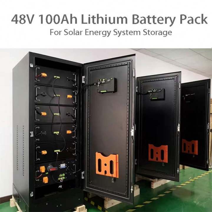 5kw 10kw Solar Energy Storage Battery High Voltage Rack Mounted Packs Lithium Ion Batteries 50ah 200ah 48v 100ah Lifepo4 Battery