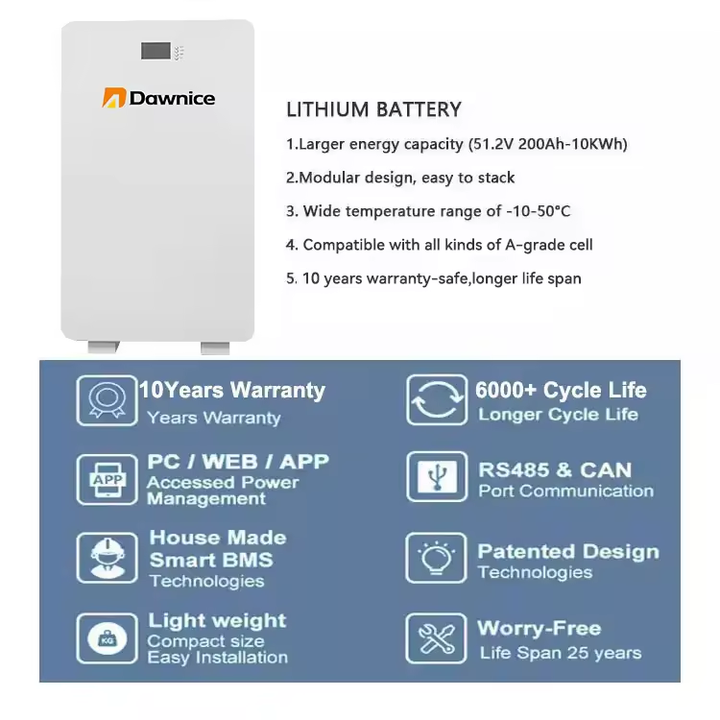 5kwh 10kwh 15kwh Storage System 51.2v Home Inverter lithium ion batteries 48v 100ah 200ah 300ah Solar lifepo4 battery Power Wall Wholesale Trade Supplier Innovation