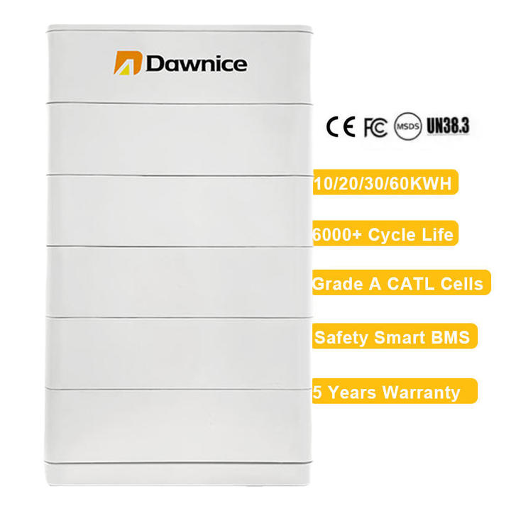 5years Warranty ALL-IN-ONE 51.2V 5KWH-75KWH Household Stacked home energy storage systems for Household Industrial Wholesale Pricing Bulk Orders