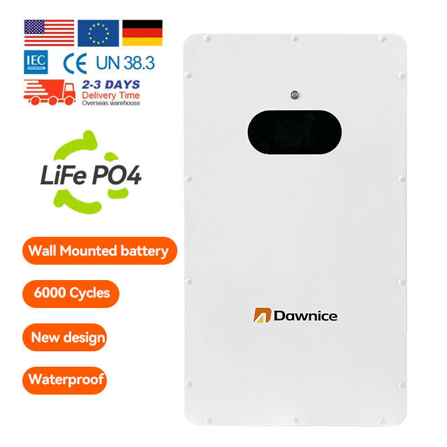 6000 Cycles Lifepo4 Energy Storage 10kwh 48v 100ah 200ah Lithium 10kw 20kwh 10kwh Wall Mounted Battery