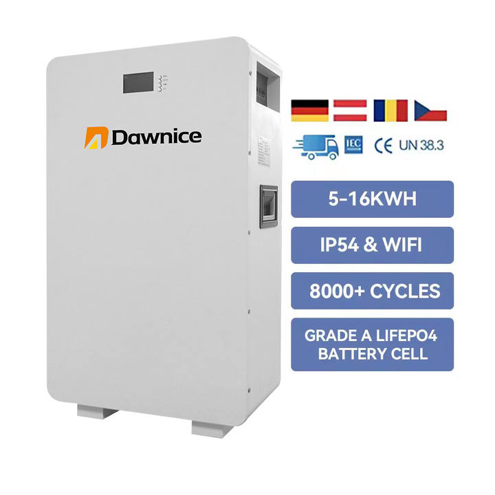 6000 Cycles PowerWall 48v 200ah 100ah home energy storage battery 51.2v 5kwh 10kwh PowerWall Mounted Lithium Ion Battery pack Made in China Factory