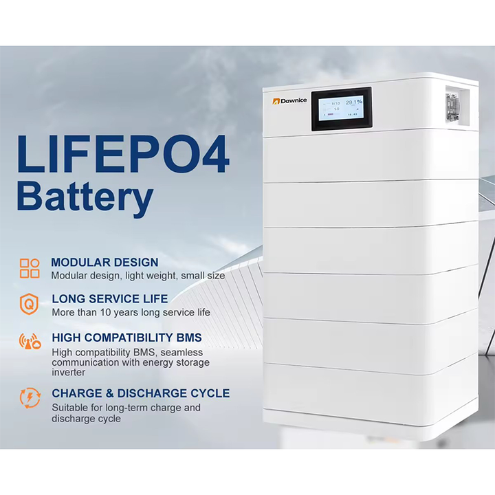 All In One Stack Battery Europe Stock Lifepo4 High Voltage Battery 100Ah With Ce Certificates Household Energy Storage Battery China Supplier