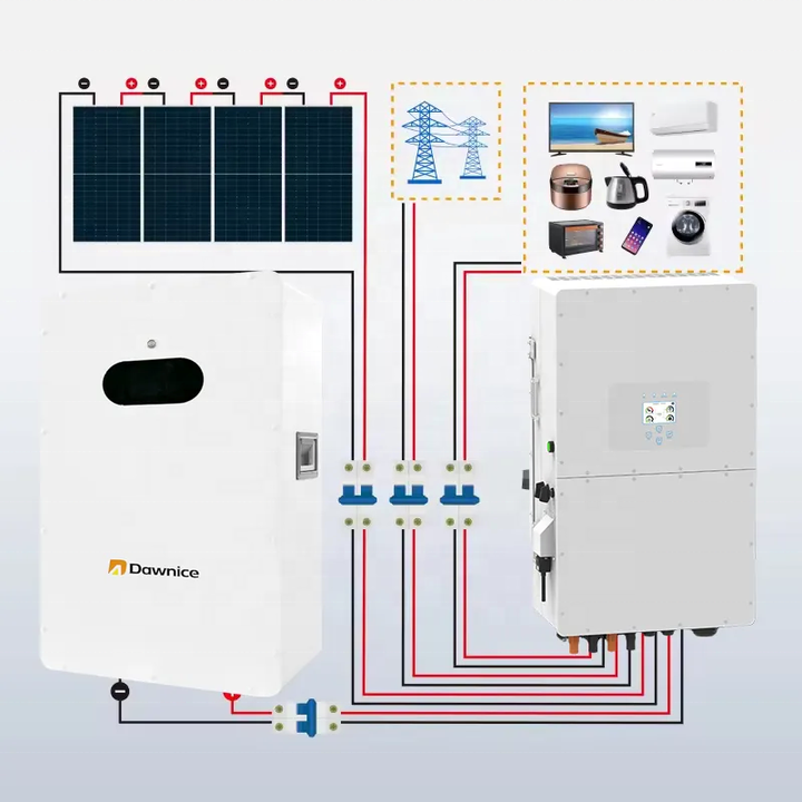 All in one 10Kw 10Kwh 20Kwh Lithium Battery 48V 200AH Solar Battery Energy Storage Lithium ion Battery