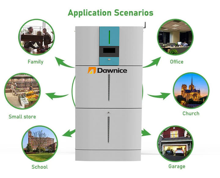 All in one 3 phase three single battery 5kw 10kw 20kw all-in-one lithium ion 5kva solar inverter and lifepo4 battery system Custom Factory Production