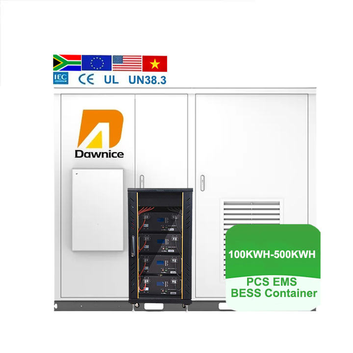 All in one industrial mobile power pv 200kwh  lifepo4 pack battery energy storage system 200 kwh for solar power system