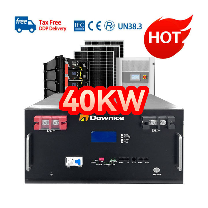 Batteries 20kw 30kw 50kw 80kw 100kw server rack mounted 20 30 50 80 100 kwh battery Manufacturing Services Chain