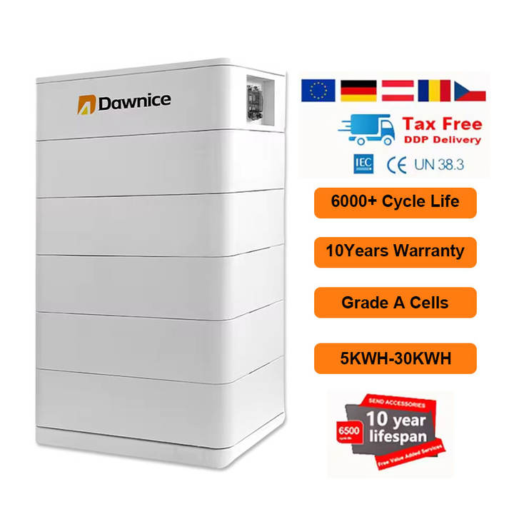 Best 48V 51.2V 10Kwh 15kwh 20Kwh Stackable Lithium Ion Batteries Solar Battery For Solar Power System B2B Manufacturing Factory