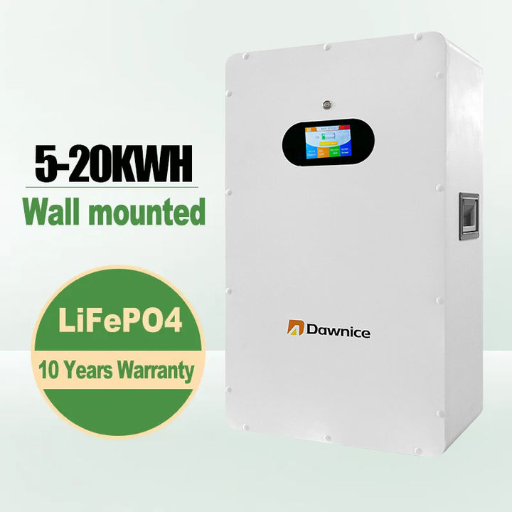 Best Selling Powerwall 10kwh Batteries 51.2v 200ah 280ah 100ah Wall Mounted Home 48v 5kwh Solar Energy Storage Lifepo4 Battery Direct from Factory