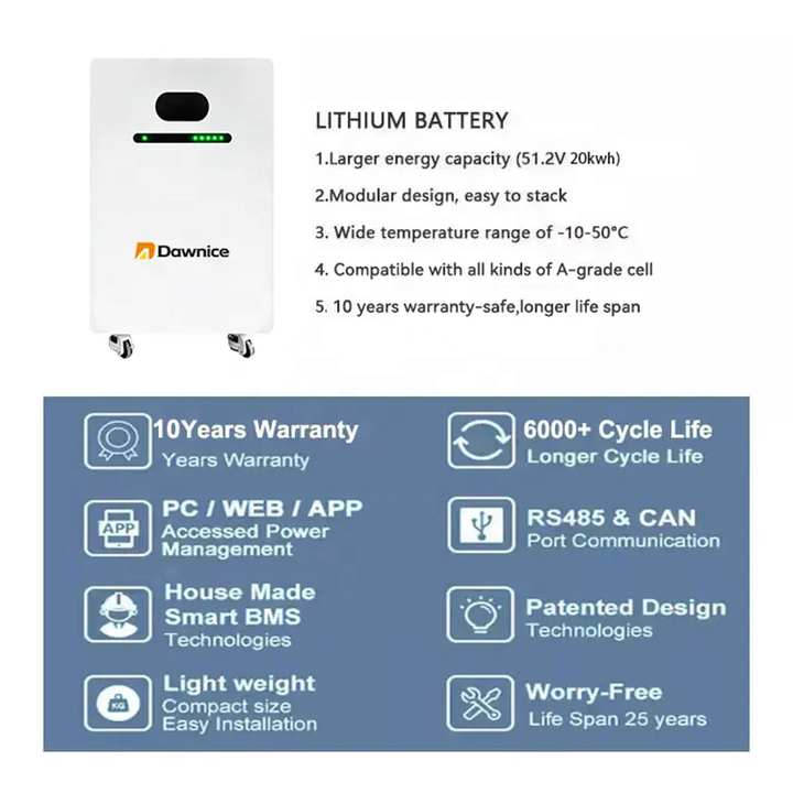 Best selling 48v 200ah lifepo4 solar battery 150ah 200ah 5kwh 10kw power home battery powerwall eu offgrid solar energy battery