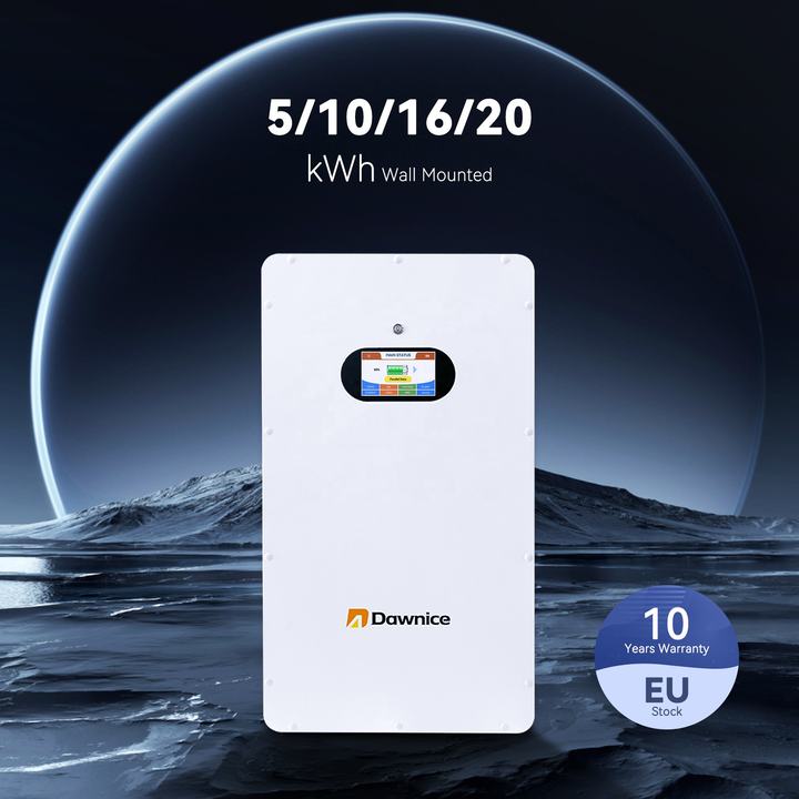 Best selling lifepo4 powerwall lithium 5kw solar power system with batteries Eu stock solar battery residential energy storage Factory Pricing Export