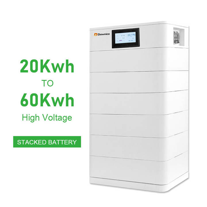CE Approved 30KWH 40KWH 50KWH 51.2V High Voltage Stackable LiFePO4 Energy Storage Battery Direct Factory Wholesale Innovation