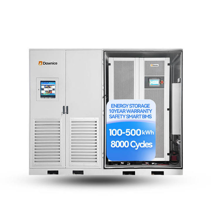 Customized All In One Lithium Ion Battery Pack High Voltage 200Kwh 200kva Commercial Energy Storage System for industrial use Export Factory